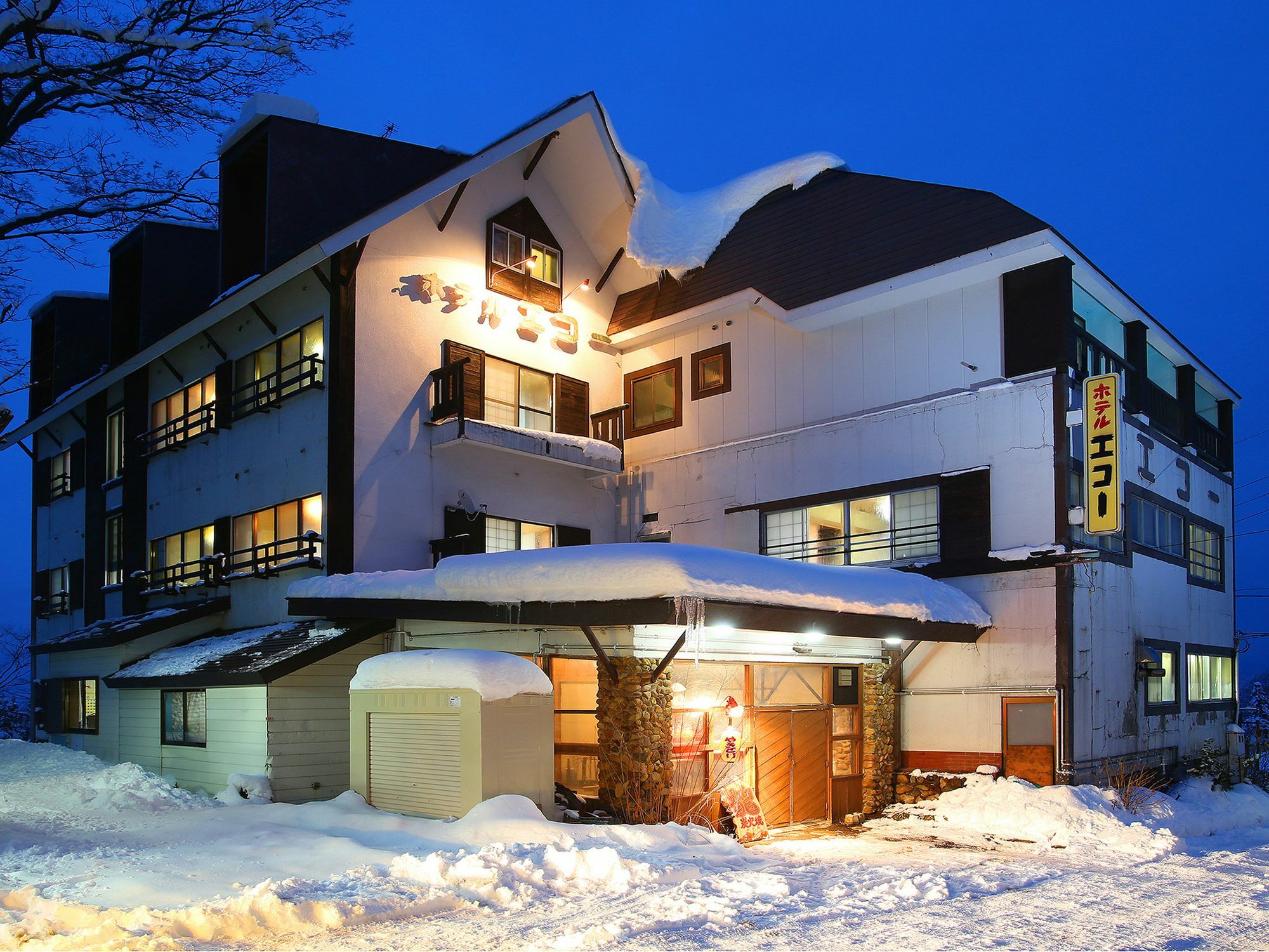Hotel Onsen Yado Echo Myoko Exterior foto